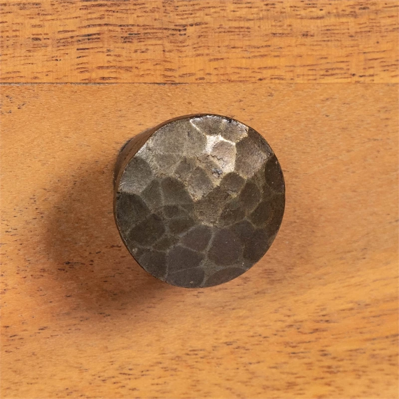 Beaumont Lane Rustic Industrial Natural Wood Desk In Brown 9 Beaumont Lane Rustic Industrial Natural Wood Desk In Brown - Image 7