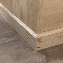 Sauder Aspen Post Engineered Wood L-Shaped Home Office Desk In Prime Oak 32 Sauder Aspen Post Engineered Wood L-Shaped Home Office Desk In Prime Oak -CYMAX Sales 2128231 10 L