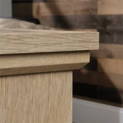 Sauder Aspen Post Engineered Wood L-Shaped Home Office Desk In Prime Oak 37 Sauder Aspen Post Engineered Wood L-Shaped Home Office Desk In Prime Oak -CYMAX Sales 2128231 15 L