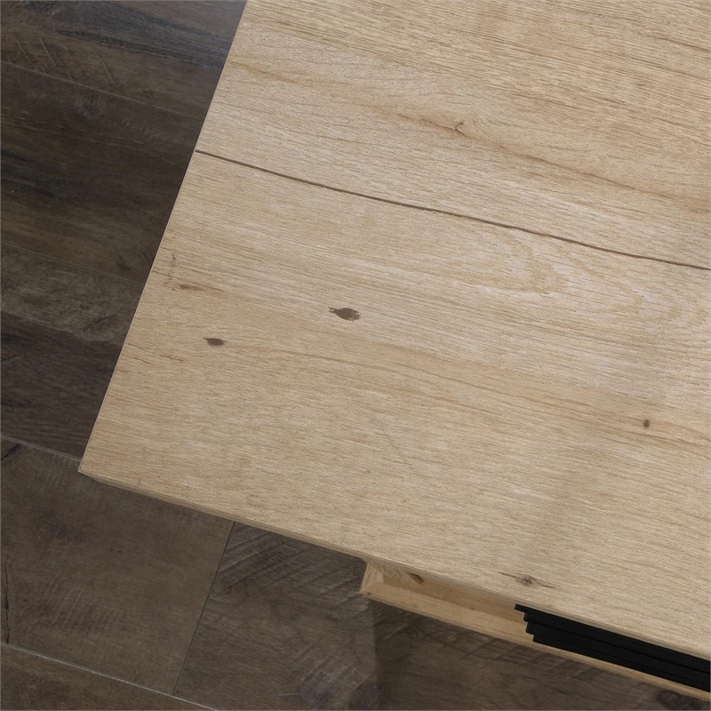 Sauder Aspen Post Engineered Wood L-Shaped Home Office Desk In Prime Oak 19 Sauder Aspen Post Engineered Wood L-Shaped Home Office Desk In Prime Oak - Image 17