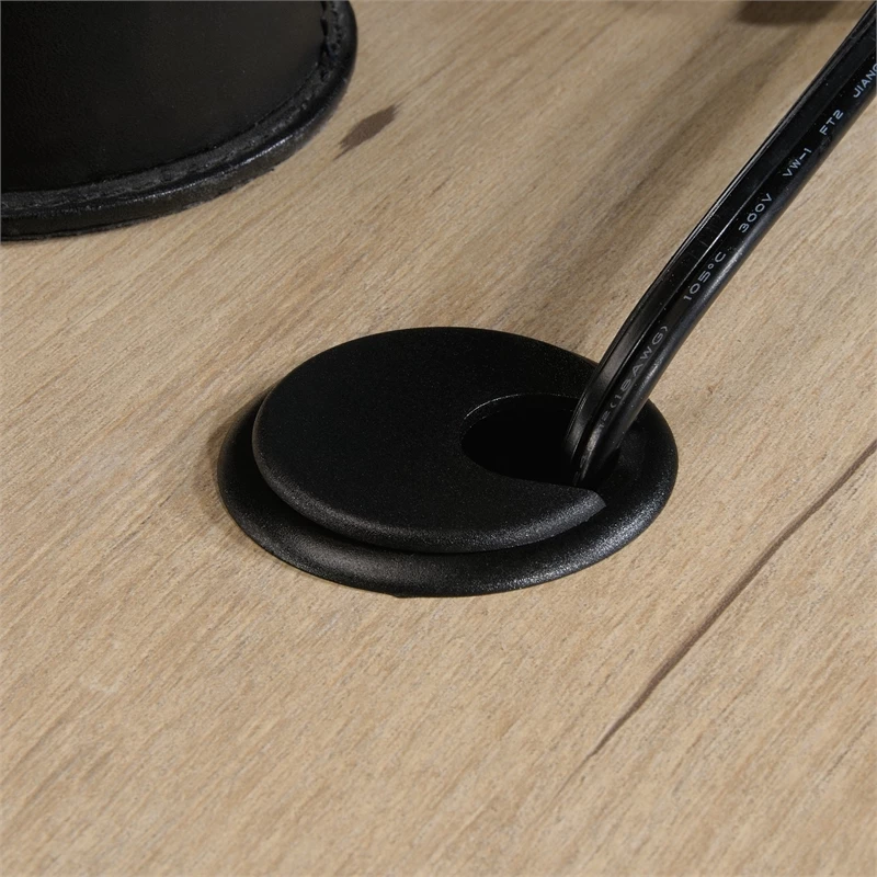 Sauder Aspen Post Engineered Wood L-Shaped Home Office Desk In Prime Oak 10 Sauder Aspen Post Engineered Wood L-Shaped Home Office Desk In Prime Oak - Image 8