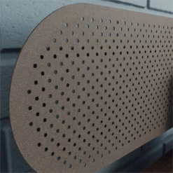 Sauder Radial Engineered Wood Writing Desk In Umber Wood/Brown 18 Sauder Radial Engineered Wood Writing Desk In Umber Wood/Brown -CYMAX Sales 2134342 6 L