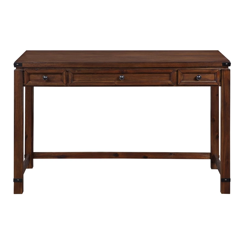 Baton Rouge Home Office Writing Desk In Brushed Walnut Finish Engineered Wood 13 Baton Rouge Home Office Writing Desk In Brushed Walnut Finish Engineered Wood - Image 11