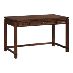 Baton Rouge Home Office Writing Desk In Brushed Walnut Finish Engineered Wood 29 Baton Rouge Home Office Writing Desk In Brushed Walnut Finish Engineered Wood -CYMAX Sales 2144438 L