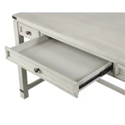 Baton Rouge Home Office Writing Desk In Brushed Walnut Finish Engineered Wood 26 Baton Rouge Home Office Writing Desk In Brushed Walnut Finish Engineered Wood -CYMAX Sales 2144439 17 L