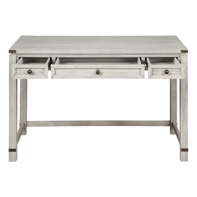 Baton Rouge Home Office Writing Desk In Brushed Walnut Finish Engineered Wood 5 Baton Rouge Home Office Writing Desk In Brushed Walnut Finish Engineered Wood - Image 3