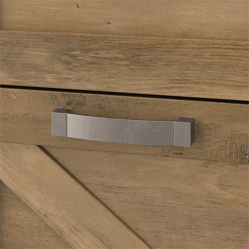 Cottage Grove 60W L Desk With File Cabinet In Restored Gray - Engineered Wood 14 Cottage Grove 60W L Desk With File Cabinet In Restored Gray - Engineered Wood - Image 12