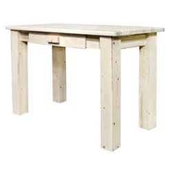 Montana Woodworks Homestead Transitional Wood Writing Desk In Natural -CYMAX Sales 2159704 2 L