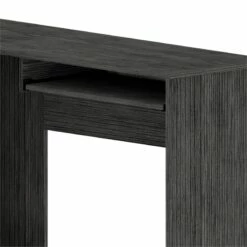 Tuhome Mix L-Shaped Desk - Color - Light Gray- Material -Engineered Wood -CYMAX Sales 2170408 10 L