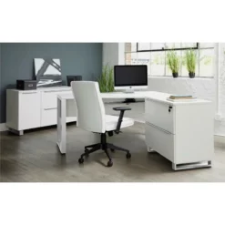 RSF Crescent Desk 63x24/32 Inches In White 11 RSF Crescent Desk 63x24/32 Inches In White -CYMAX Sales 2171211 4 L