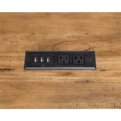 Executive Writing Desk Writing Table Office Desk Solid Wood Top Brown -CYMAX Sales 2172896 16 L