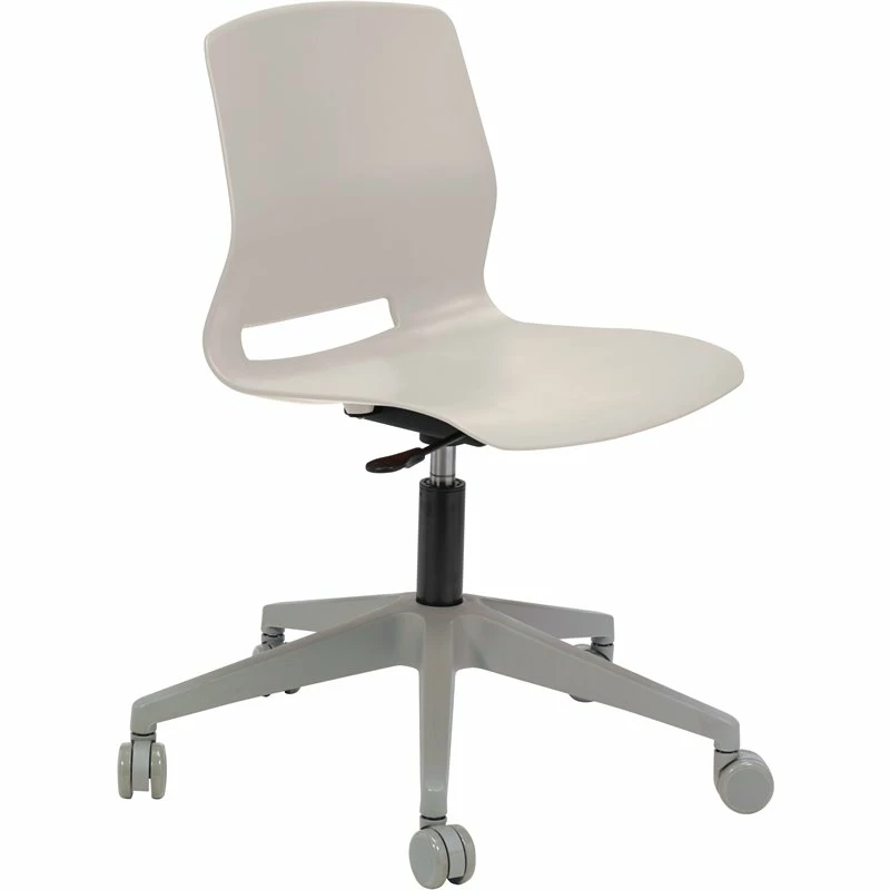 Olio Designs Lola 5 Leg Base Plastic Office Swivel Chair In Black 4 Olio Designs Lola 5 Leg Base Plastic Office Swivel Chair In Black - Image 2