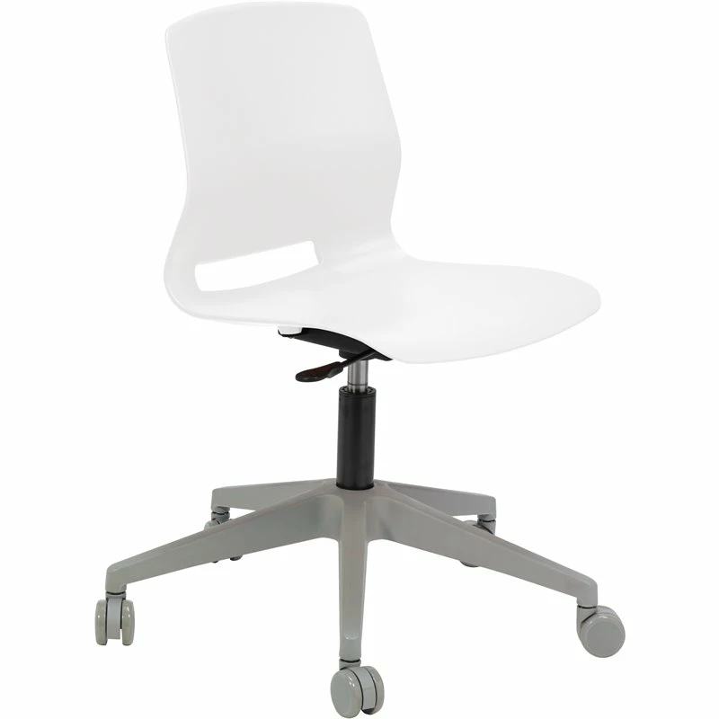 Olio Designs Lola 5 Leg Base Plastic Office Swivel Chair In Black 3 Olio Designs Lola 5 Leg Base Plastic Office Swivel Chair In Black