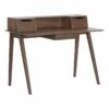 Brant House Baylee 47.25" Rectangular Modern Wood Desk In Natural Walnut 2 Brant House Baylee 47.25" Rectangular Modern Wood Desk In Natural Walnut -CYMAX Sales 2186315 5 L