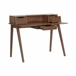 Brant House Baylee 47.25" Rectangular Modern Wood Desk In Natural Walnut 10 Brant House Baylee 47.25" Rectangular Modern Wood Desk In Natural Walnut -CYMAX Sales 2186315 8 L