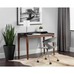 Brant House Sample 18" Modern Metal Office Chair With Adjustable Seat In Gray -CYMAX Sales 2186322 10 L