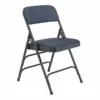 NPS 2300 Series 29.5" Modern Metal Folding Chair In Imperial Blue (Set Of 4) -CYMAX Sales 2201477 L
