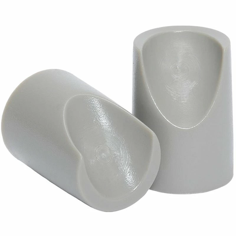 NPS Modern Plastic Folding Chair V-Tip Caps In Gray (Set Of 100) 3 NPS Modern Plastic Folding Chair V-Tip Caps In Gray (Set Of 100)