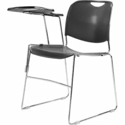 NPS Modern Wood Right Tablet Arm For 8500 Series Stack Chair In Black/Chrome 10 NPS Modern Wood Right Tablet Arm For 8500 Series Stack Chair In Black/Chrome -CYMAX Sales 2201693 3 L