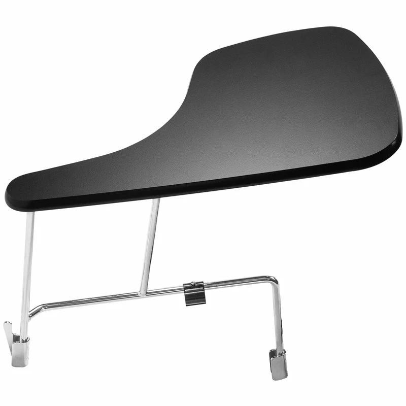 NPS Modern Wood Right Tablet Arm For 8500 Series Stack Chair In Black/Chrome 3 NPS Modern Wood Right Tablet Arm For 8500 Series Stack Chair In Black/Chrome