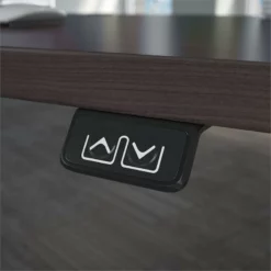 Cabot 60W Electric Height Adjustable Standing Desk In Gray - Engineered Wood -CYMAX Sales 2201745 5 L