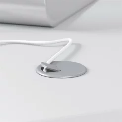 Cabot 60W Electric Height Adjustable Standing Desk In Gray - Engineered Wood -CYMAX Sales 2201790 6 L