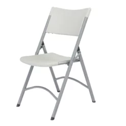NPS 600 Series 32" Plastic Heavy Duty Folding Chair In Speckled Gray (Set Of 4) 12 NPS 600 Series 32" Plastic Heavy Duty Folding Chair In Speckled Gray (Set Of 4) -CYMAX Sales 2202588 2 L