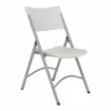 NPS 600 Series 32" Plastic Heavy Duty Folding Chair In Speckled Gray (Set Of 4) -CYMAX Sales 2202588 L
