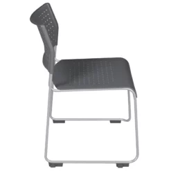 Eris Stack Chair (20 Pack)- Grey/ Chrome 32 Eris Stack Chair (20 Pack)- Grey/ Chrome -CYMAX Sales 2203306 13 L