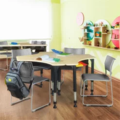 Eris Stack Chair (20 Pack)- Grey/ Chrome 31 Eris Stack Chair (20 Pack)- Grey/ Chrome -CYMAX Sales 2203306 6 L