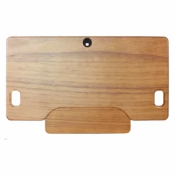 46" Large Adjustable Standing Desk Converter/Triple Monitor Mount Bundle - Teak 15 46" Large Adjustable Standing Desk Converter/Triple Monitor Mount Bundle - Teak -CYMAX Sales 2222225 6 L