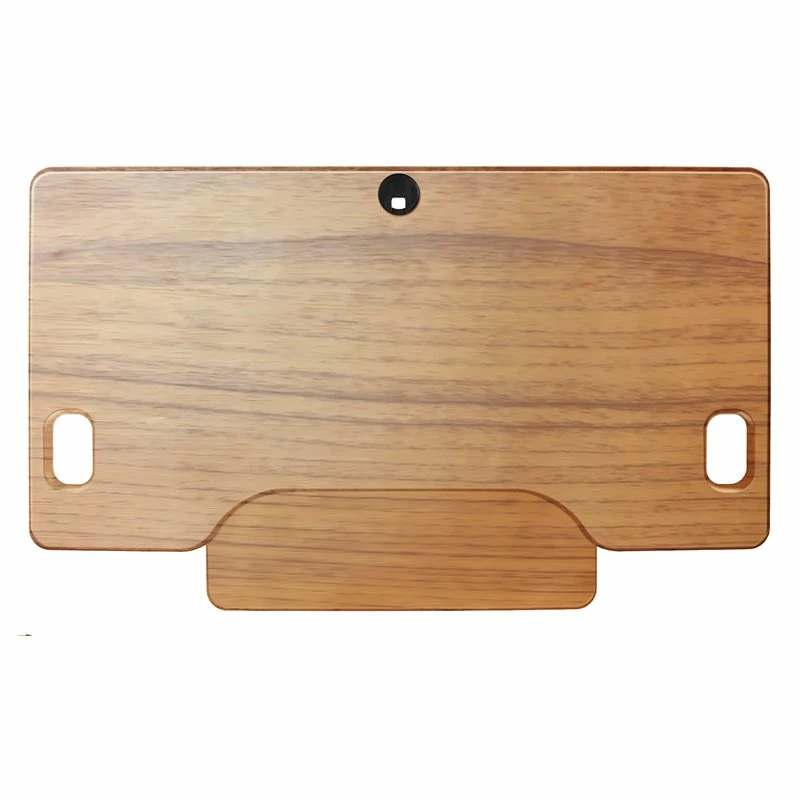 46" Large Adjustable Standing Desk Converter/Triple Monitor Mount Bundle - Teak 9 46" Large Adjustable Standing Desk Converter/Triple Monitor Mount Bundle - Teak - Image 7