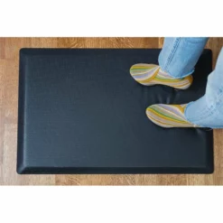 46" Large Adjustable Standing Desk Converter/Anti Fatigue Mat Bundle - Black 15 46" Large Adjustable Standing Desk Converter/Anti Fatigue Mat Bundle - Black -CYMAX Sales 2222240 5 L