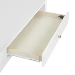 Alaterre Furniture Shaker Cottage 40 Inch Wide White Wood Desk -CYMAX Sales 2228601 7 L