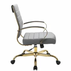 LeisureMod Benmar Modern Adjustable Leather Office Chair In Tan -CYMAX Sales 2243115 2 L 2