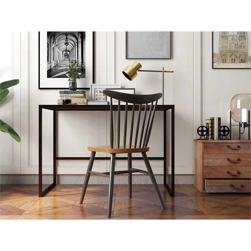 Home Office Notebook Desk Brown Walnut Particle Material 7 Home Office Notebook Desk Brown Walnut Particle Material - Image 5