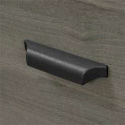 Bowery Hill Laminated Wood Computer Desk With Hutch In Gray Maple -CYMAX Sales 2258759 39 L 1