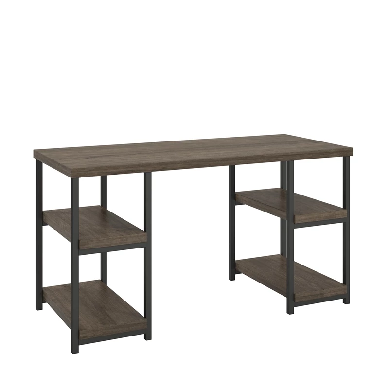 Ameriwood Home Ashlar Desk In Weathered Oak 20 Ameriwood Home Ashlar Desk In Weathered Oak - Image 18