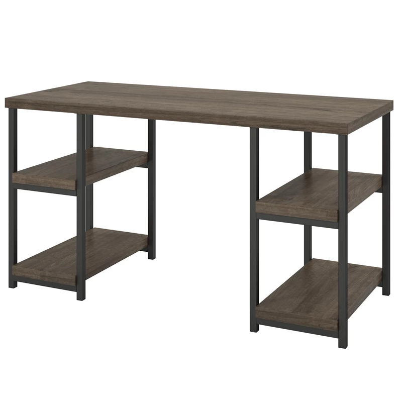 Ameriwood Home Ashlar Desk In Weathered Oak 12 Ameriwood Home Ashlar Desk In Weathered Oak - Image 10