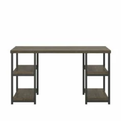 Ameriwood Home Ashlar Desk In Weathered Oak 34 Ameriwood Home Ashlar Desk In Weathered Oak -CYMAX Sales 2261272 5 L