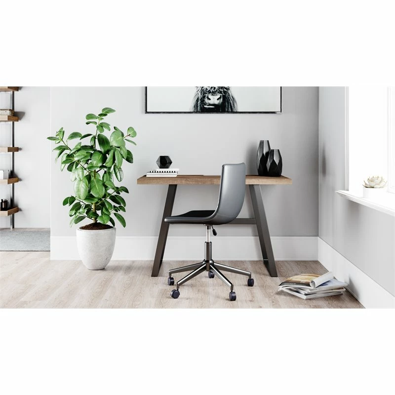 Ashley Furniture Arlenbry Home Office Small Engineered Wood Desk In Gray 14 Ashley Furniture Arlenbry Home Office Small Engineered Wood Desk In Gray - Image 12