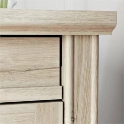 Sauder Hammond Engineered Wood Credenza Desk In Chalked Oak -CYMAX Sales 2266945 7 L