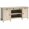 Sauder Hammond Engineered Wood Credenza Desk In Chalked Oak -CYMAX Sales 2266945 L