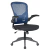 LeisureMod Newton Modern Mesh Office Swivel Chair In Royal Blue 2 LeisureMod Newton Modern Mesh Office Swivel Chair In Royal Blue -CYMAX Sales 2266960 L