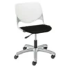 KFI Furniture KOOL 20" Polypropylene Plastic Computer Chair In Tuxedo Black -CYMAX Sales 2273726 L
