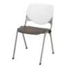 KFI KOOL Stack Chair - White Back - Sky Blue Seat -CYMAX Sales 2273759 L