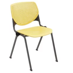 KFI Studios Plastic KOOL Stack Chair - Yellow -CYMAX Sales 2273823 1 L