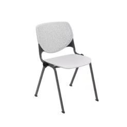 KFI Studios Plastic KOOL Stack Chair - Light Grey -CYMAX Sales 2273824 2 L