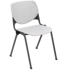 KFI Studios Plastic KOOL Stack Chair - Light Grey -CYMAX Sales 2273824 3 L