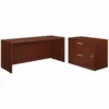Sauder Affirm 72" X 24" Shell And Lateral File Cabinet In Classic Cherry -CYMAX Sales 2275145 L